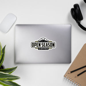 OpenSeason.Coffee Bubble-free stickers